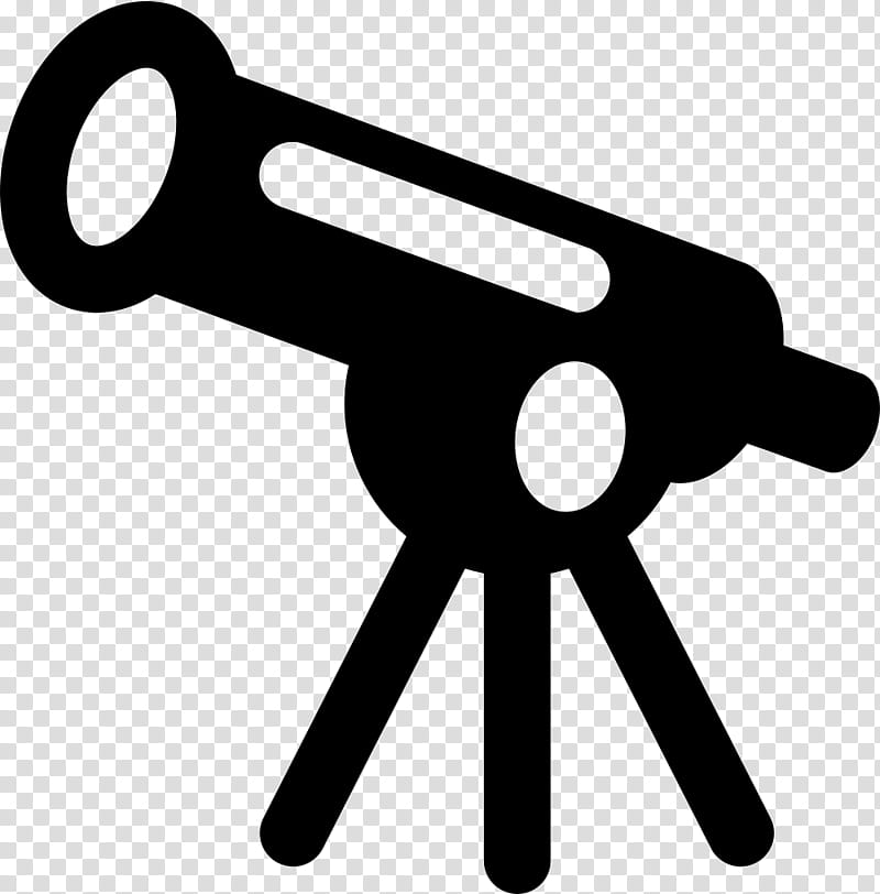 Telescope Optical Instrument, Observation, Small Telescope, Astronomy, Technology, Logo, Symbol transparent background PNG clipart