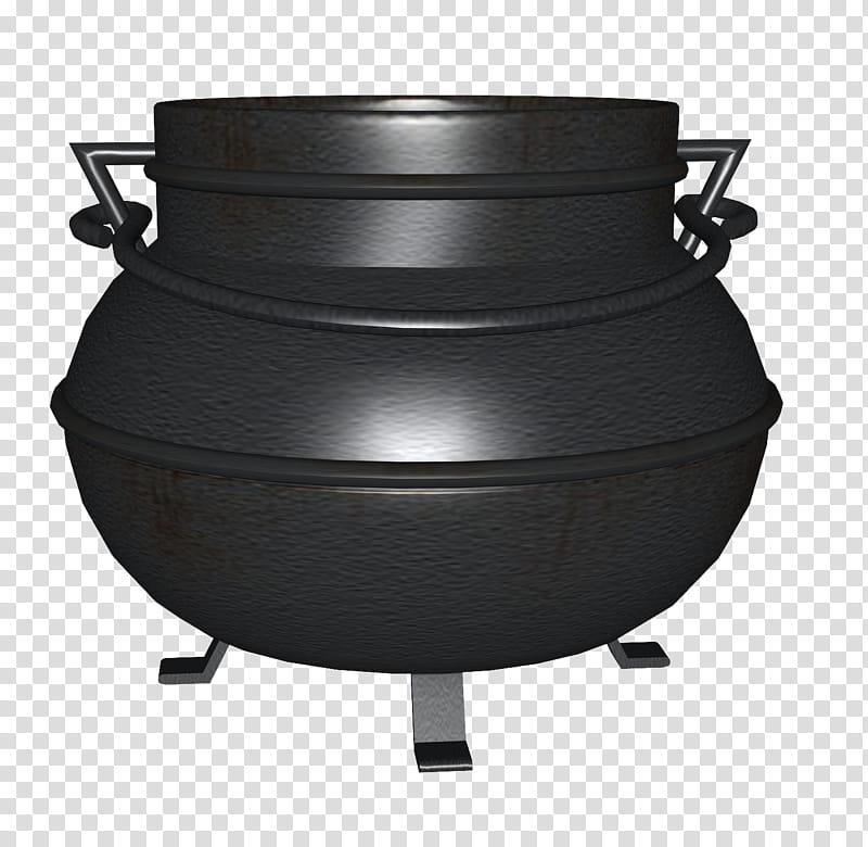 black footed cooking pot transparent background PNG clipart