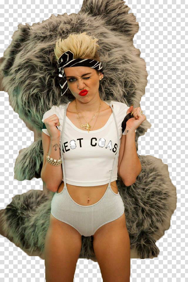 Miley Cyrus We Can t Stop transparent background PNG clipart