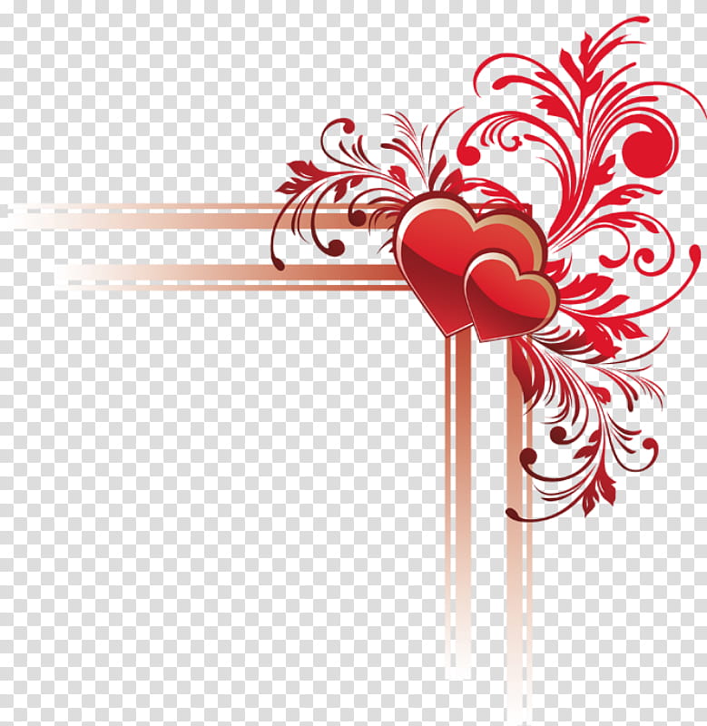 Valentines Day Heart, Love, BORDERS AND FRAMES, Red, Plant, Confectionery transparent background PNG clipart