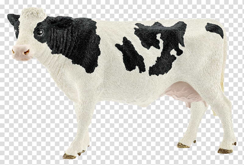 Cow, Holstein Friesian Cattle, Schleich, Farm, Schleich Simmental Cow, Toy, Dairy Cow, Bull transparent background PNG clipart