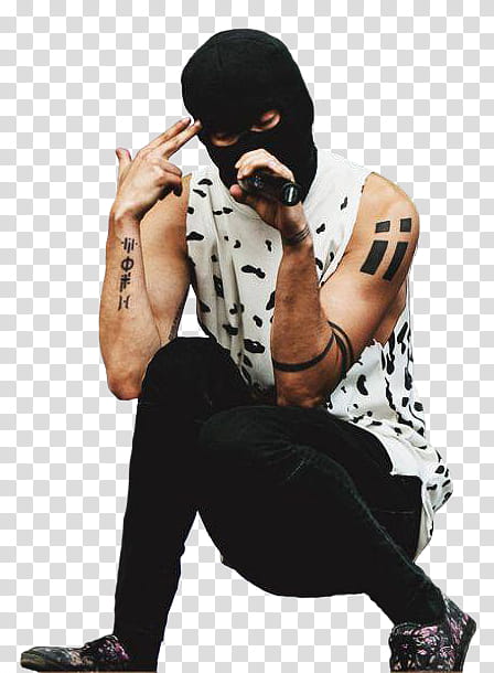 Tyler Joseph Guns for Hands transparent background PNG clipart