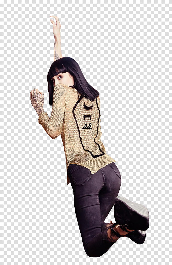  Hannah Snowdon, woman wearing brown long-sleeved shirt transparent background PNG clipart