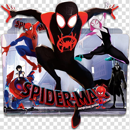 Spider Man Into The Spider Verse  Icon , Spiderman Into The Spider-Verse v logo transparent background PNG clipart