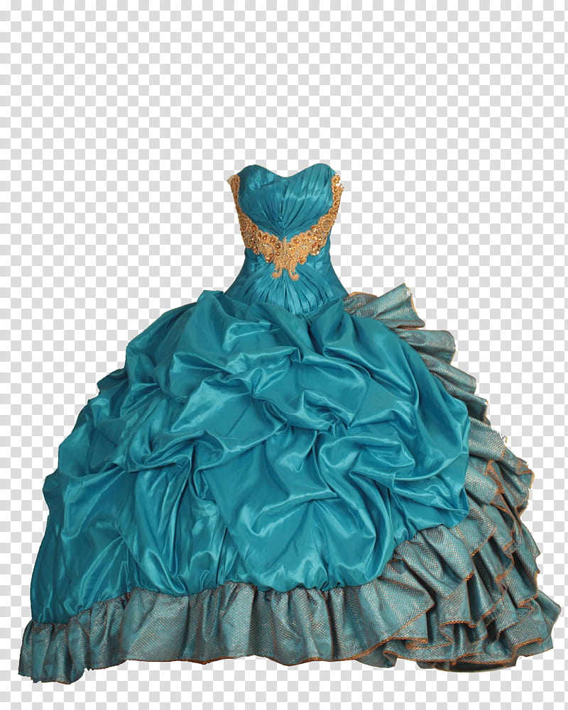 dresses, women's blue ball gown transparent background PNG clipart