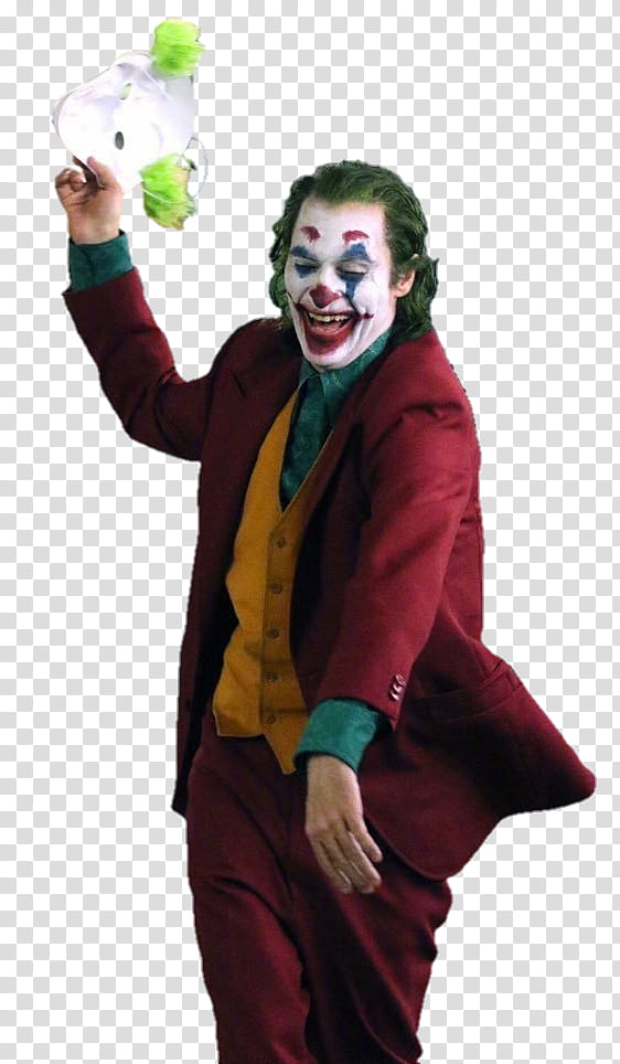 Joker Arthur Fleck Clown transparent background PNG clipart