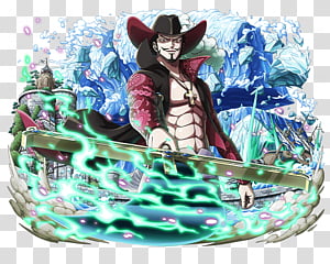 Issho aka Admiral Fujitora, purple and white One Piece character ...