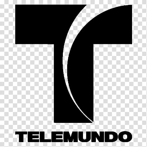 TV Channel icons pack, telemundo black transparent background PNG clipart