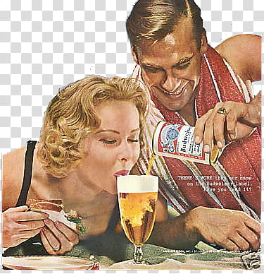 vintage things s, Budweiser pinup poster transparent background PNG clipart