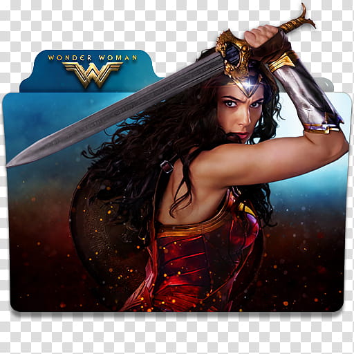 Wonder Woman  Folder Icon , Wonder Woman v transparent background PNG clipart