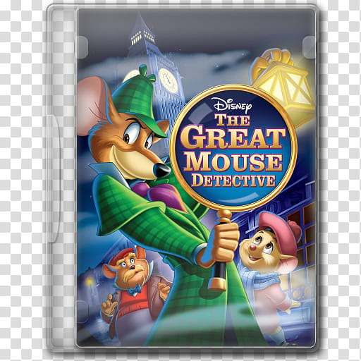 the BIG Movie Icon Collection G, The Great Mouse Detective transparent background PNG clipart