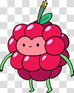 raspberry character transparent background PNG clipart
