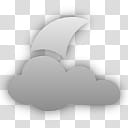 plain weather icons, , black and white cloud illustration transparent background PNG clipart