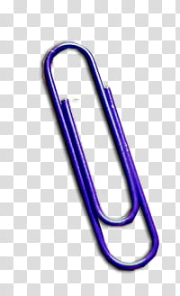 scan, purple paper clip transparent background PNG clipart
