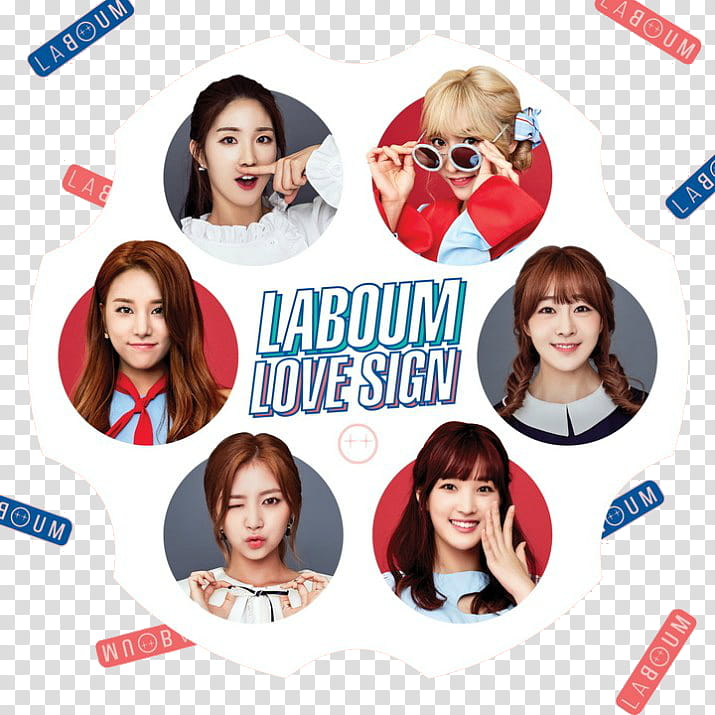 Laboum Love sign transparent background PNG clipart