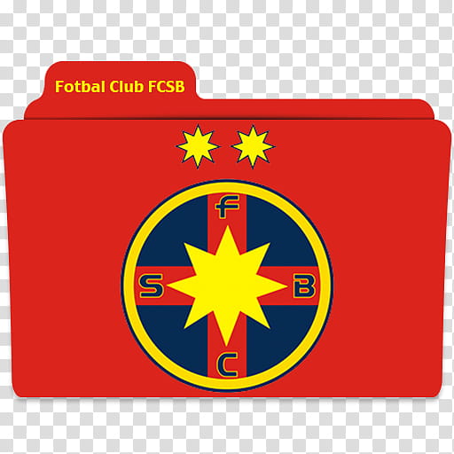 UEFA Football Teams Folder Icons , Fotbal Club FCSB Folder transparent background PNG clipart
