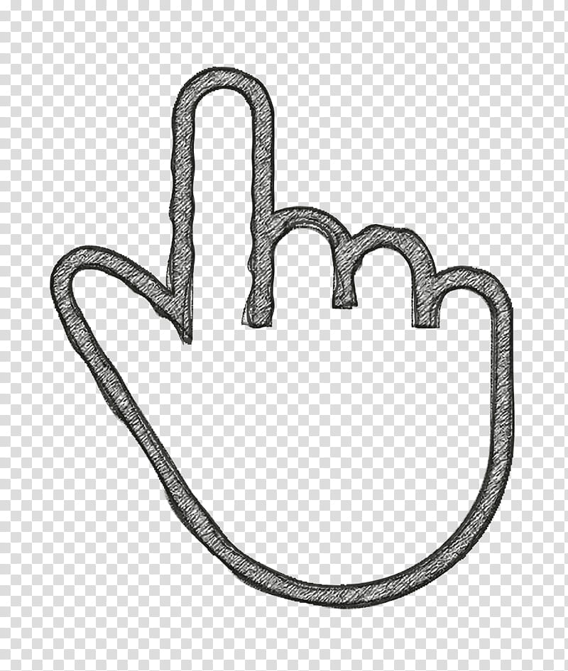finger icon gesture icon hand icon, One Icon transparent background PNG clipart