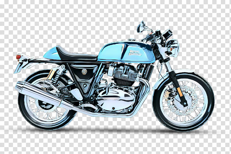 Classic Car, Pop Art, Retro, Vintage, Royal Enfield Interceptor 650, Royal Enfield Continental Gt 650, Royal Enfield Classic, Motorcycle transparent background PNG clipart