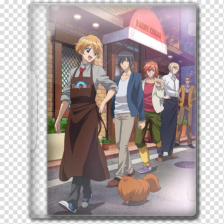 Anime  Spring Season Icon , Ameiro Cocoa, anime CD case transparent background PNG clipart