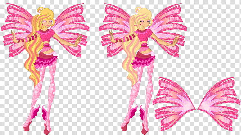 CE Kirsche Sirenix Design, two female cartoon character with butterfly wings illustration transparent background PNG clipart
