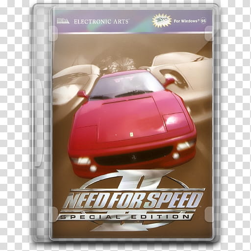 DVD Plastic Case Icon, Need for Speed II SE transparent background PNG clipart