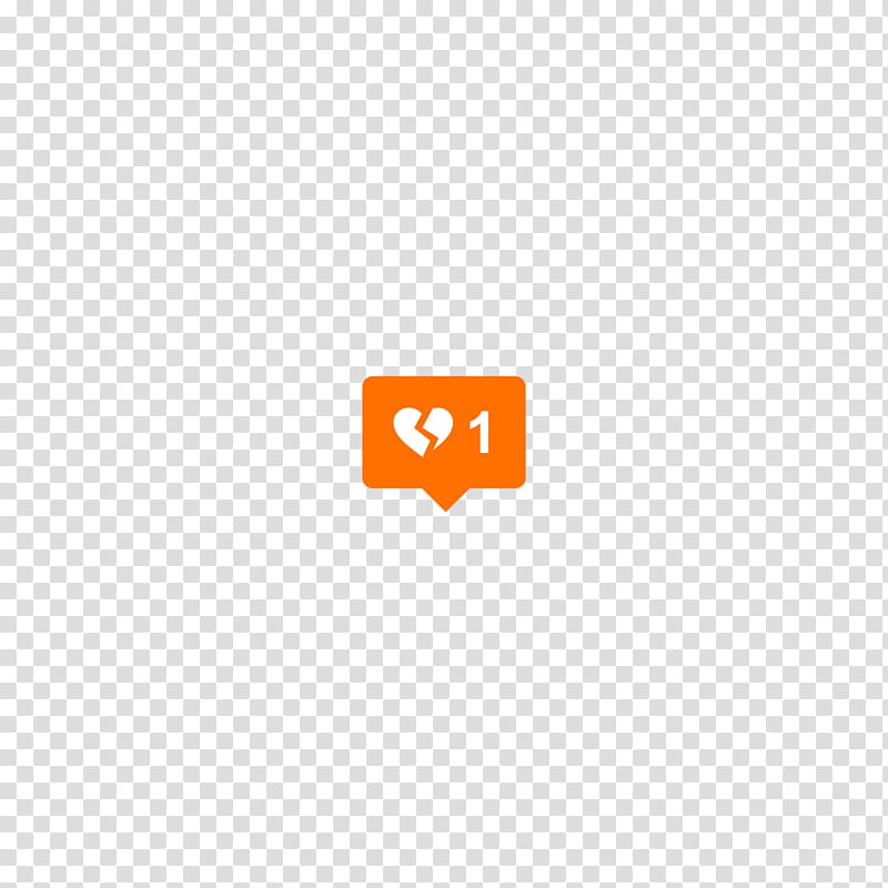 Aesthetic, broken heart notification logo illustration transparent background PNG clipart