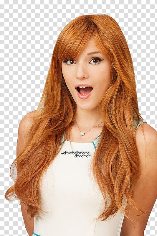 Bella Thorne, woman opening her mouth transparent background PNG clipart
