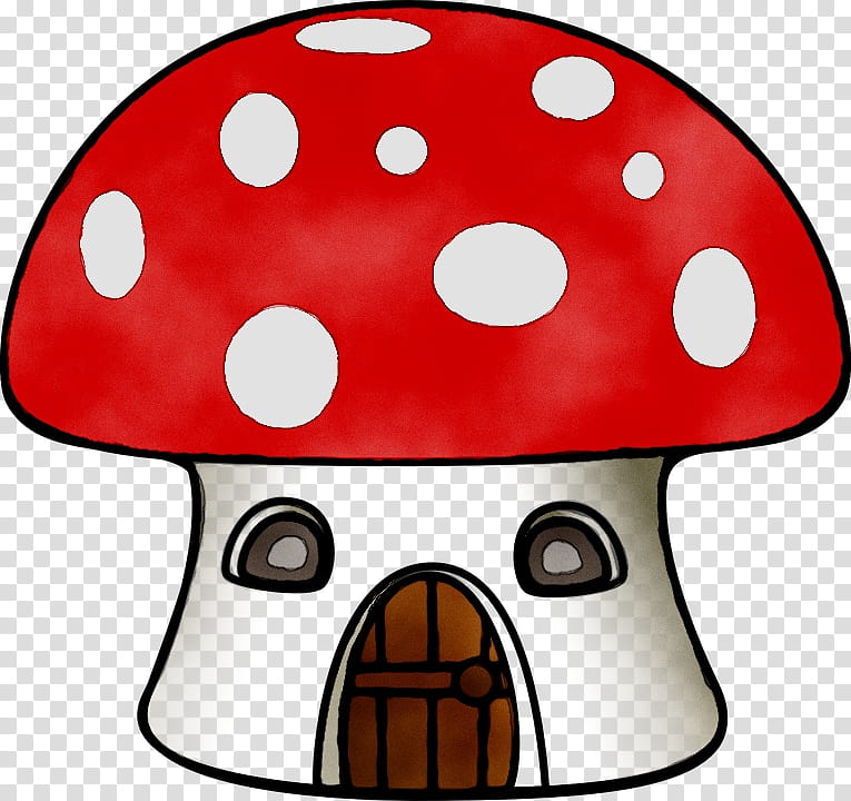 Mushroom, House, Cartoon, Drawing, Film, Agaric transparent background PNG clipart