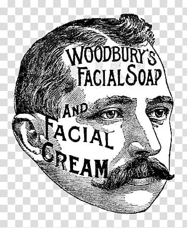 mochizuki  white and black, Woodbury's facial soap transparent background PNG clipart
