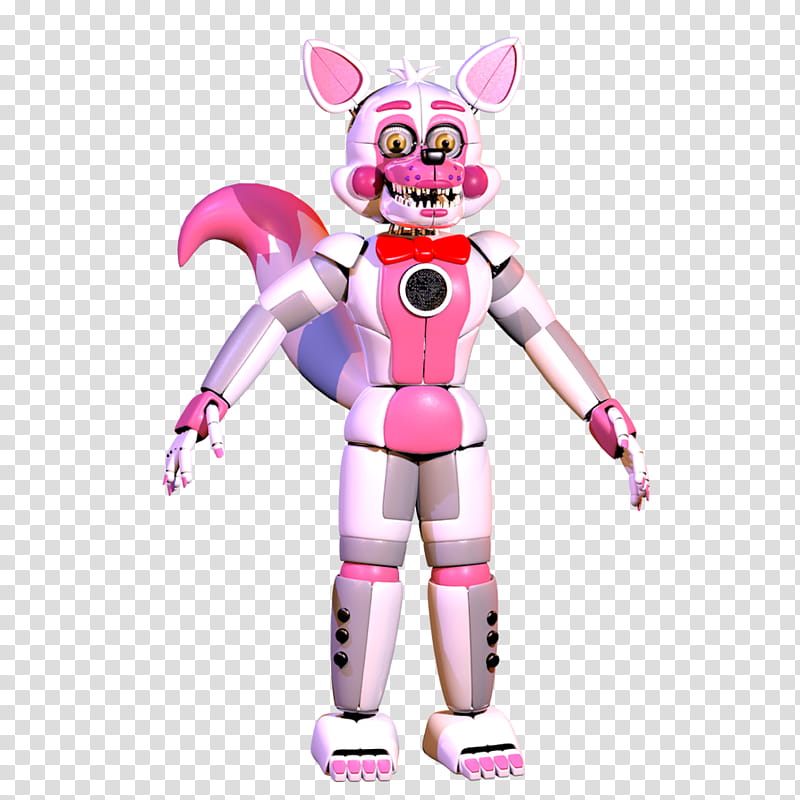 Freetoedit Funtime Withered Foxy Fnaf Fnaf2 Foxy Funtim - Fnaf Funtime Withered  Foxy - Free Transparent PNG Clipart Images Download