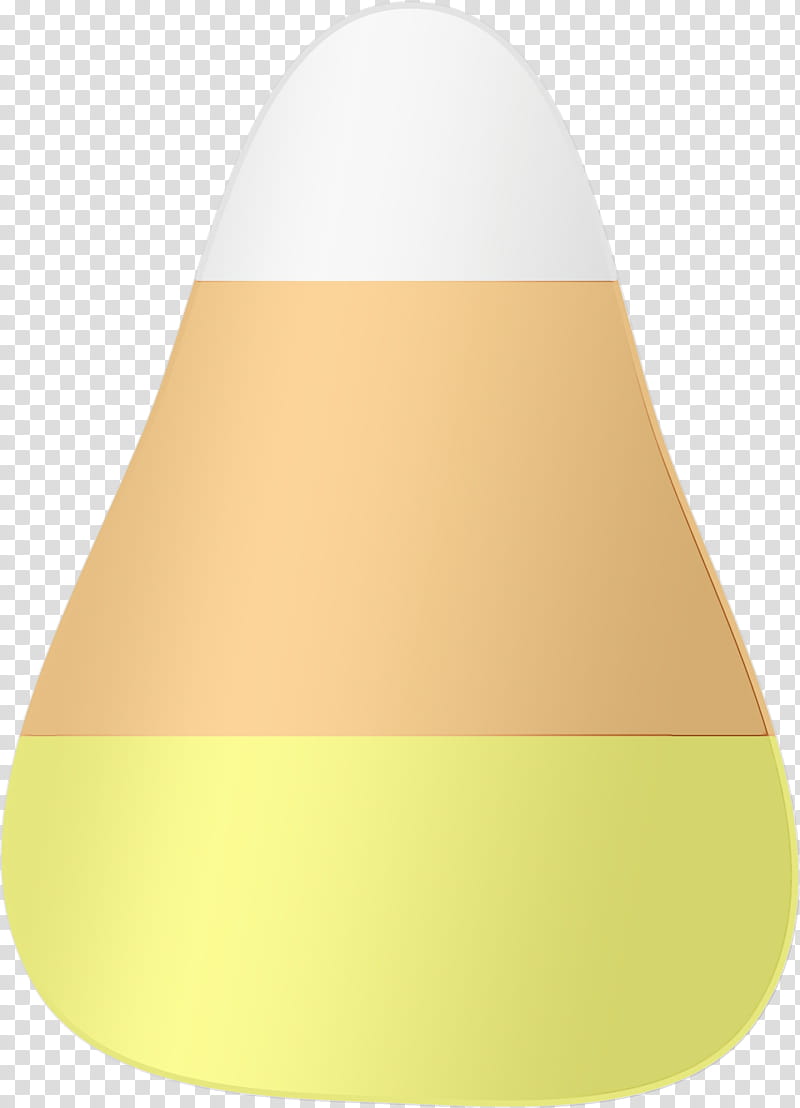 Watercolor, Paint, Wet Ink, Yellow, Angle, Lampshade, Cone, Beige transparent background PNG clipart