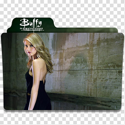 Buffy The Vampire Slayer Folder Icon, Buffy The Vampire Slayer  transparent background PNG clipart