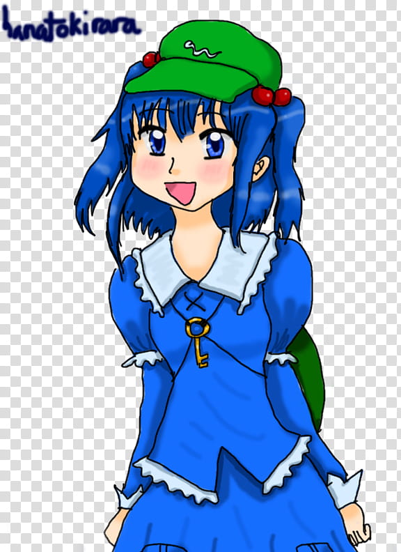 Nitori From Touhou transparent background PNG clipart
