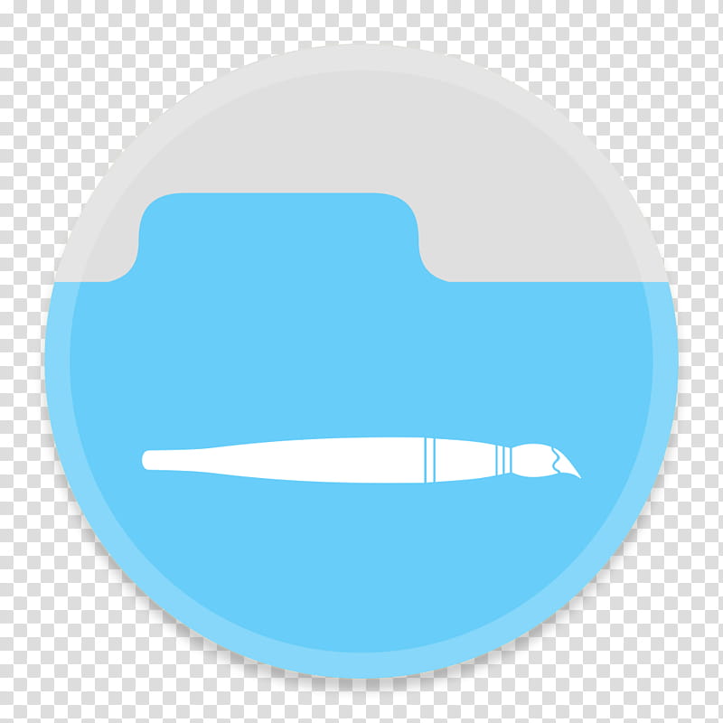 Button UI Custom Folders, blue and white brush icon transparent background PNG clipart