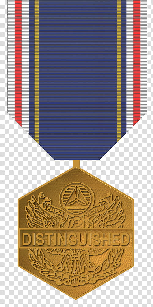 Cartoon Gold Medal, Distinguished Service Medal, Service Ribbon, Order, Award, Civil Air Patrol, Distinguished Service Cross, Meritorious Service Medal transparent background PNG clipart