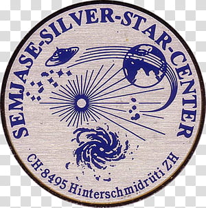 Silver Star, Cobalt Blue, Circle, Label, Badge, Symbol transparent background PNG clipart thumbnail
