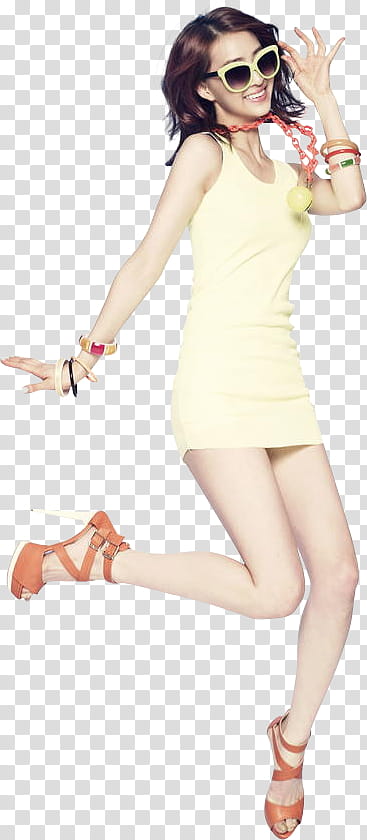 Dasom SISTAR Render, woman in white dress transparent background PNG clipart