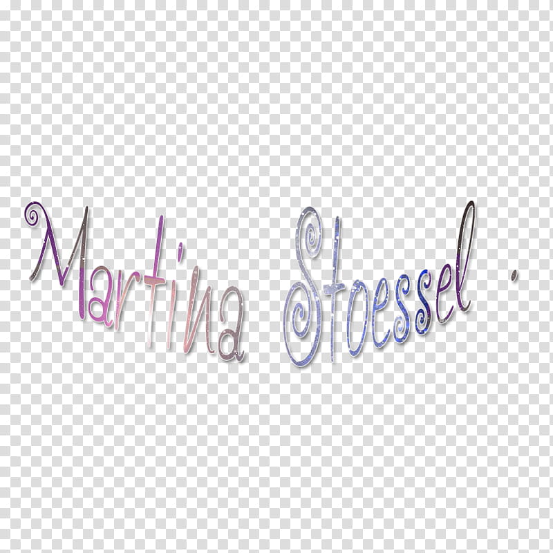 Scris Martina Stoessel transparent background PNG clipart