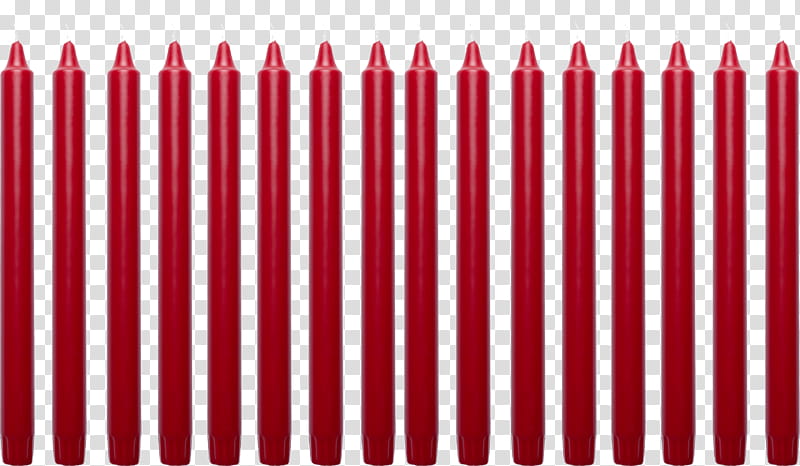 Christmas, assorted red candle stick lot transparent background PNG clipart