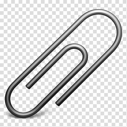 Email Icon, Email Attachment, Paper Clip, Icon Design, Symbol, Document, Rockclimbing Equipment, Metal transparent background PNG clipart