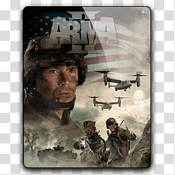 Zakafein Game Icon , Arma II, Arma II DVD case transparent background PNG clipart