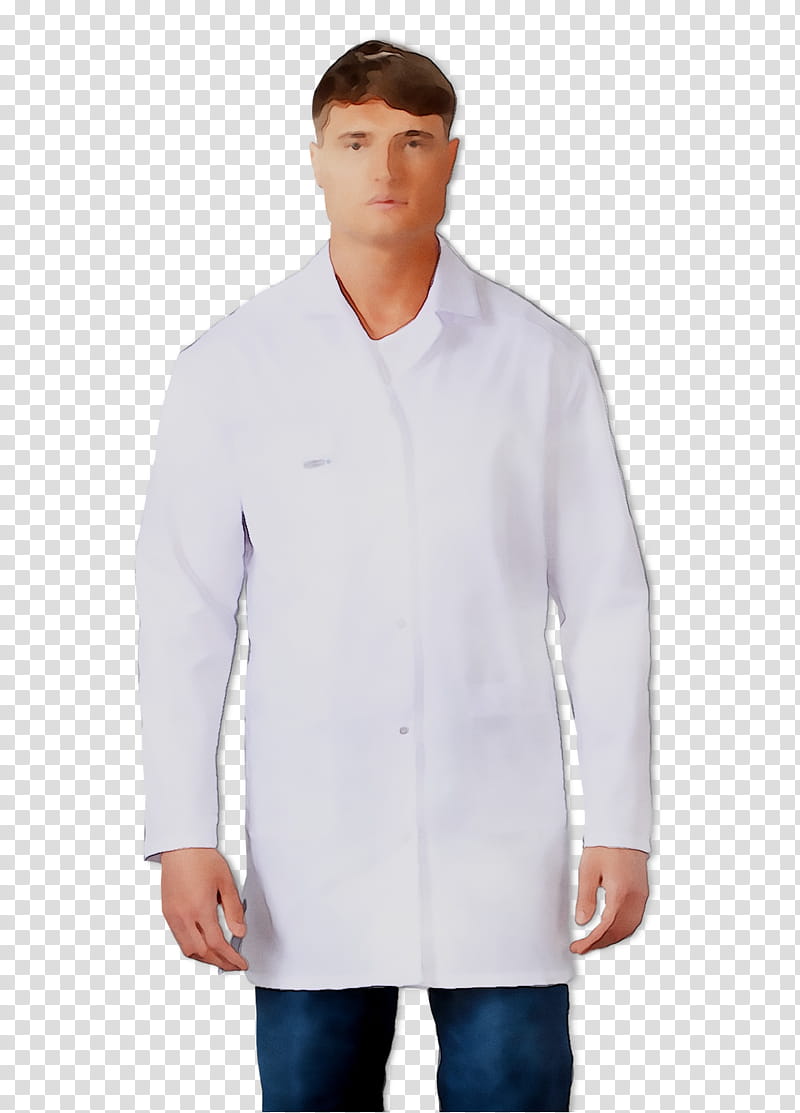 Coat, Lab Coats, Neck, Clothing, White, Sleeve, Collar, Outerwear transparent background PNG clipart