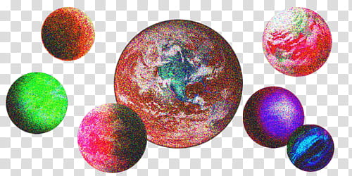 Prismatic s, planets transparent background PNG clipart