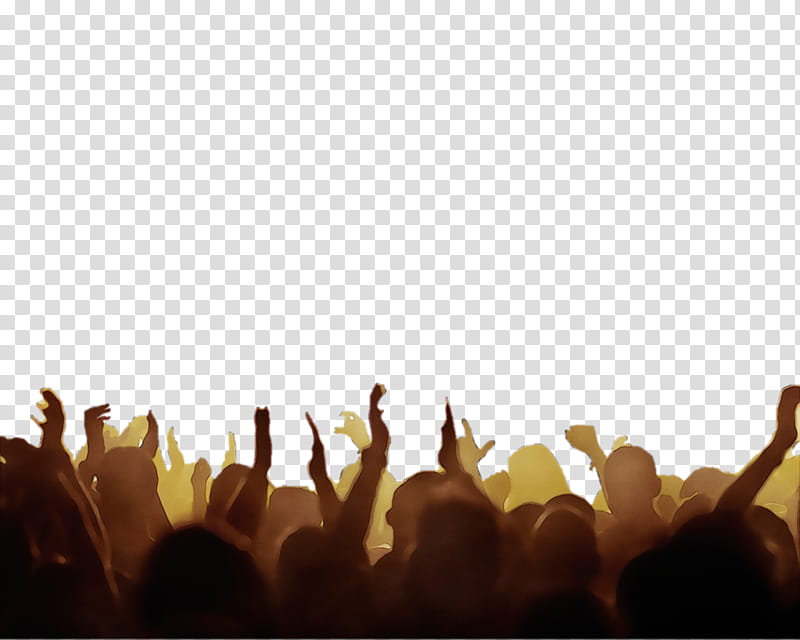 crowd people audience cheering performance, Watercolor, Paint, Wet Ink, Rock Concert, Event, Sky, Fun transparent background PNG clipart