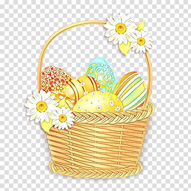 Easter Egg, Food Gift Baskets, Easter
, Clothing Accessories, Hamper, Present, Home Accessories, Wicker transparent background PNG clipart