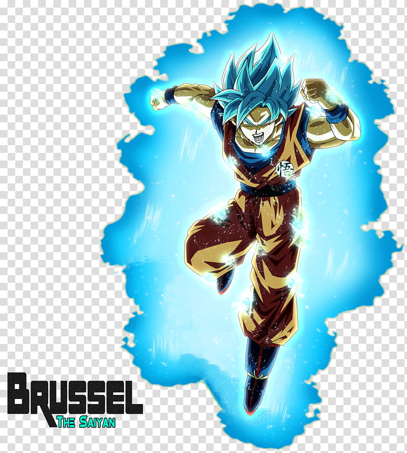 Goku Super Saiyajin Blue Movie transparent background PNG clipart