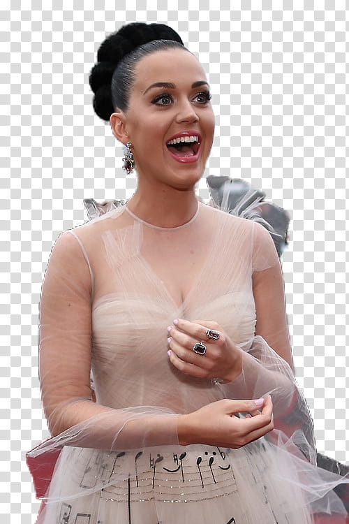 Katy Perry ,  transparent background PNG clipart