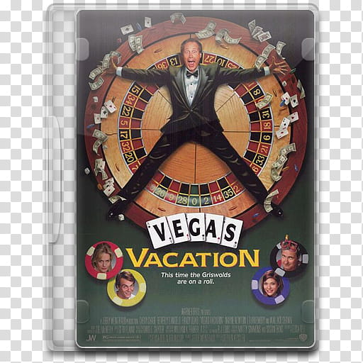 Movie Icon , Vegas Vacation, Vegas Vacation DVD case transparent background PNG clipart