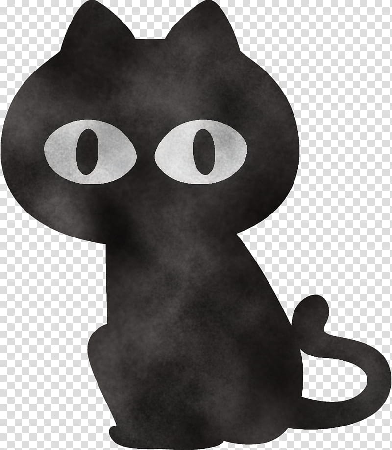 black cat halloween cat, Halloween , Small To Mediumsized Cats, Snout, Whiskers, Toy, Animal Figure, Stuffed Toy transparent background PNG clipart