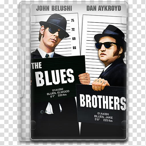 Movie Icon , The Blues Brothers, The Blues Brothers DVD case transparent background PNG clipart